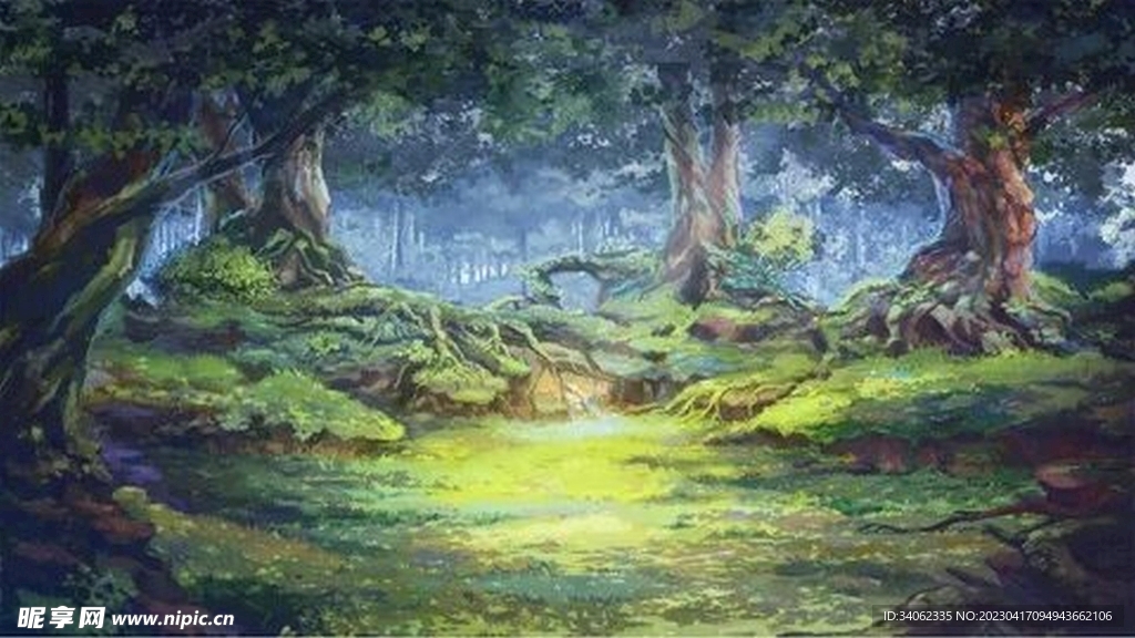 二次元风格图片素材