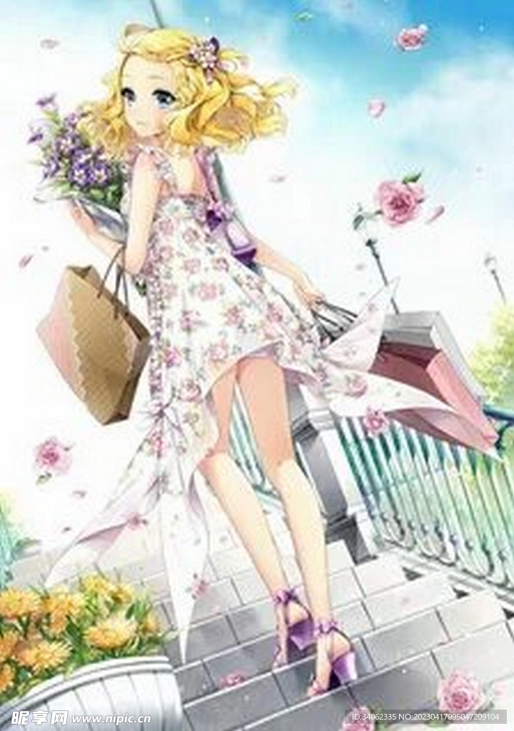 二次元风格图片素材
