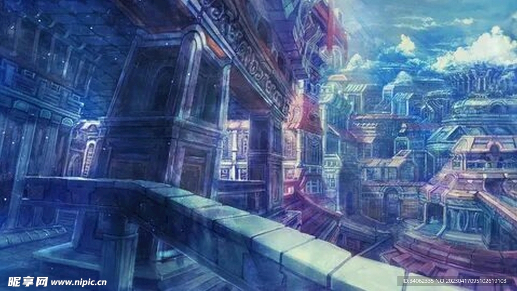 二次元风格图片素材
