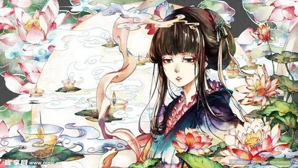 二次元风格图片素材