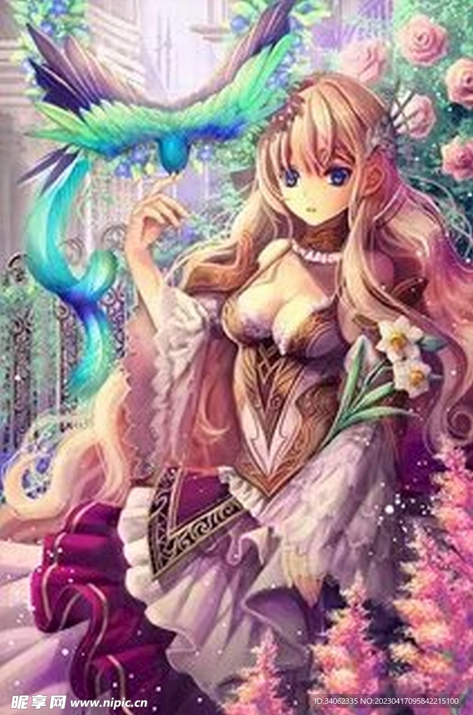 二次元风格图片素材