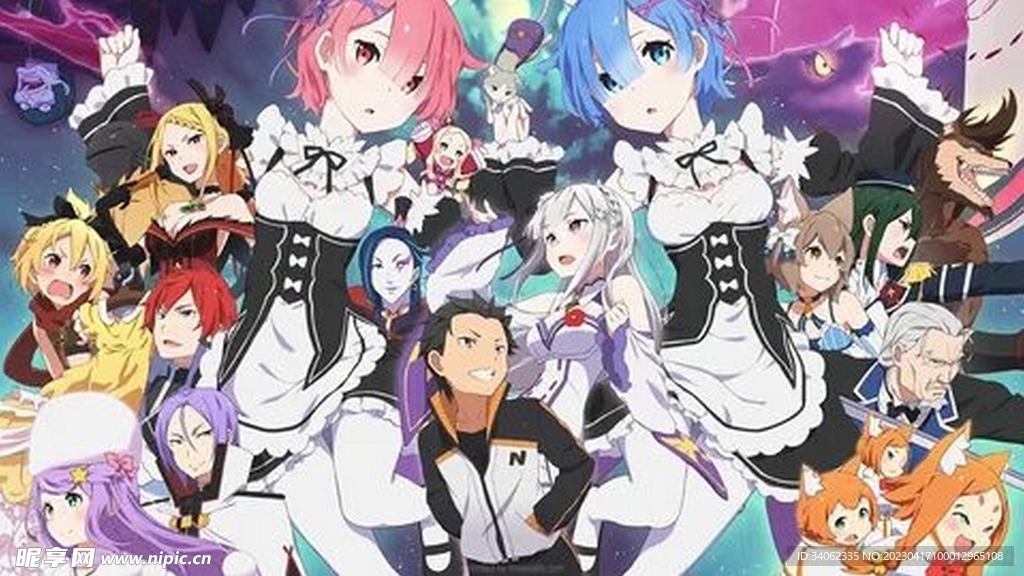 二次元风格图片素材