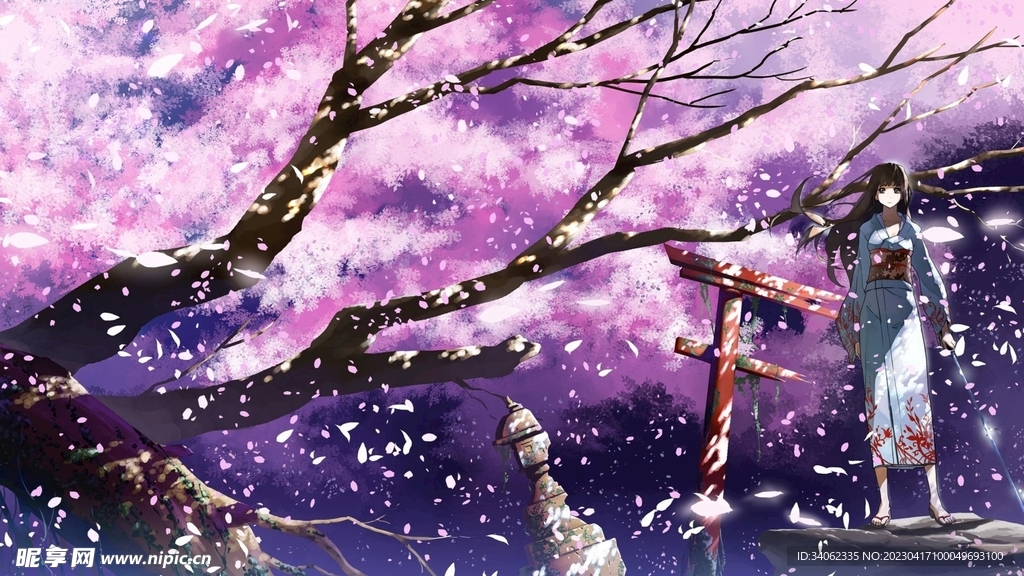 二次元风格图片素材