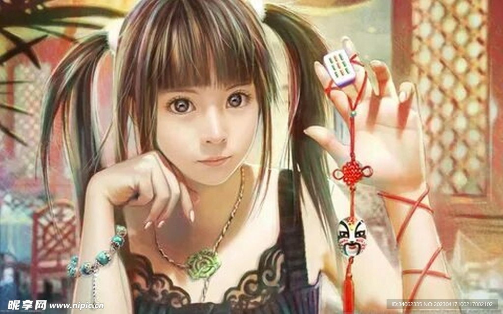 二次元风格图片素材