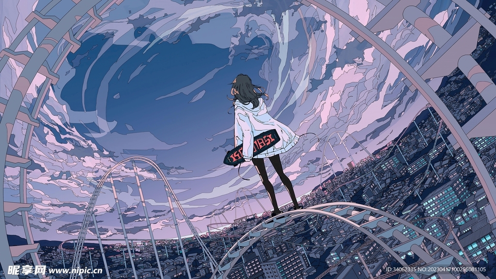 二次元风格图片素材