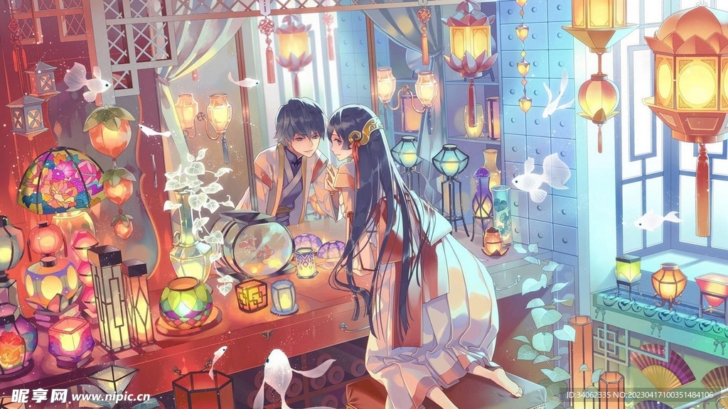 二次元风格图片素材