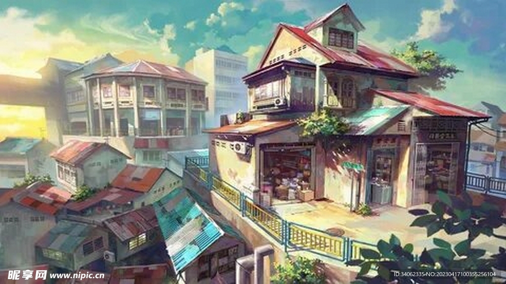 二次元风格图片素材