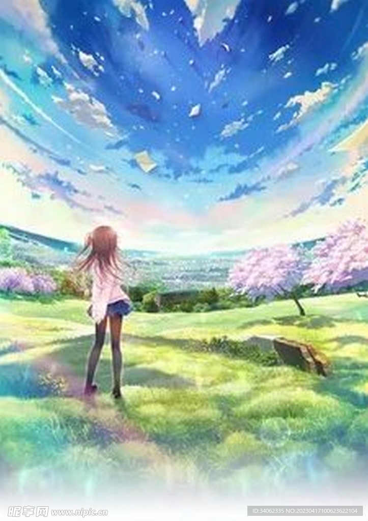 二次元风格图片素材