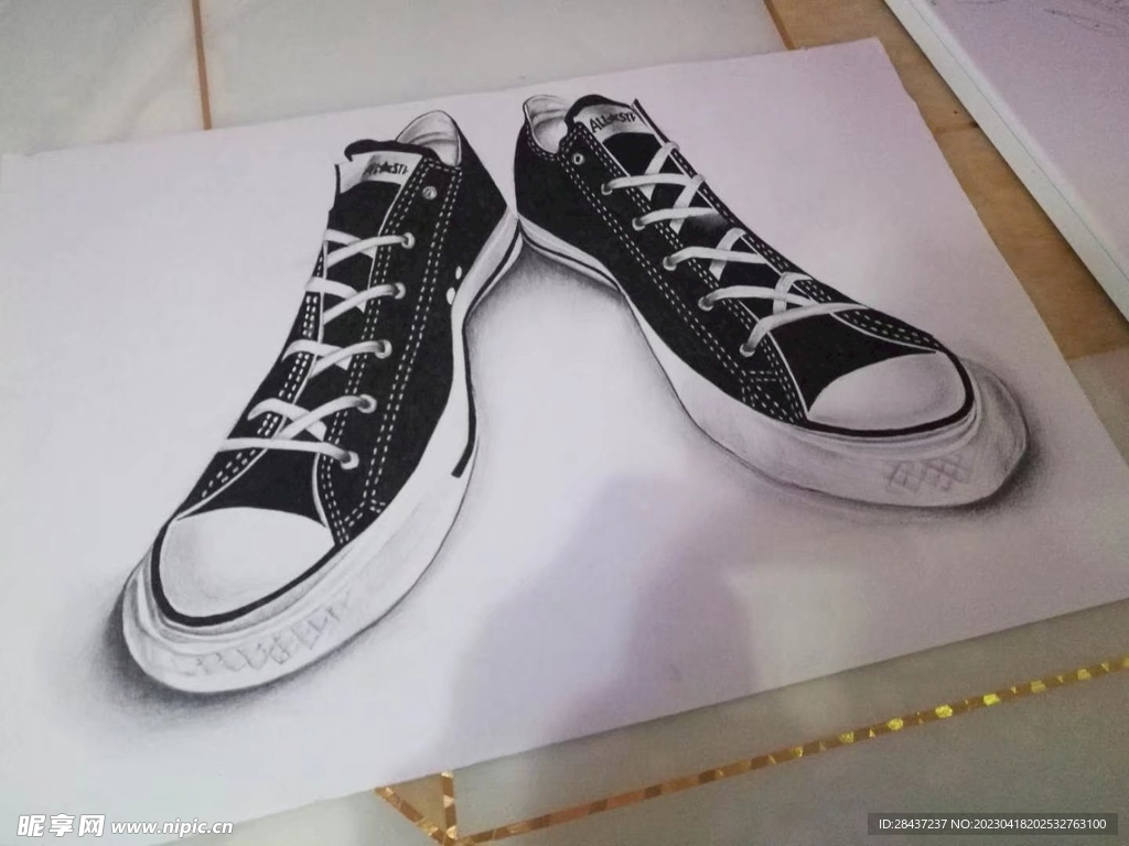 素描画