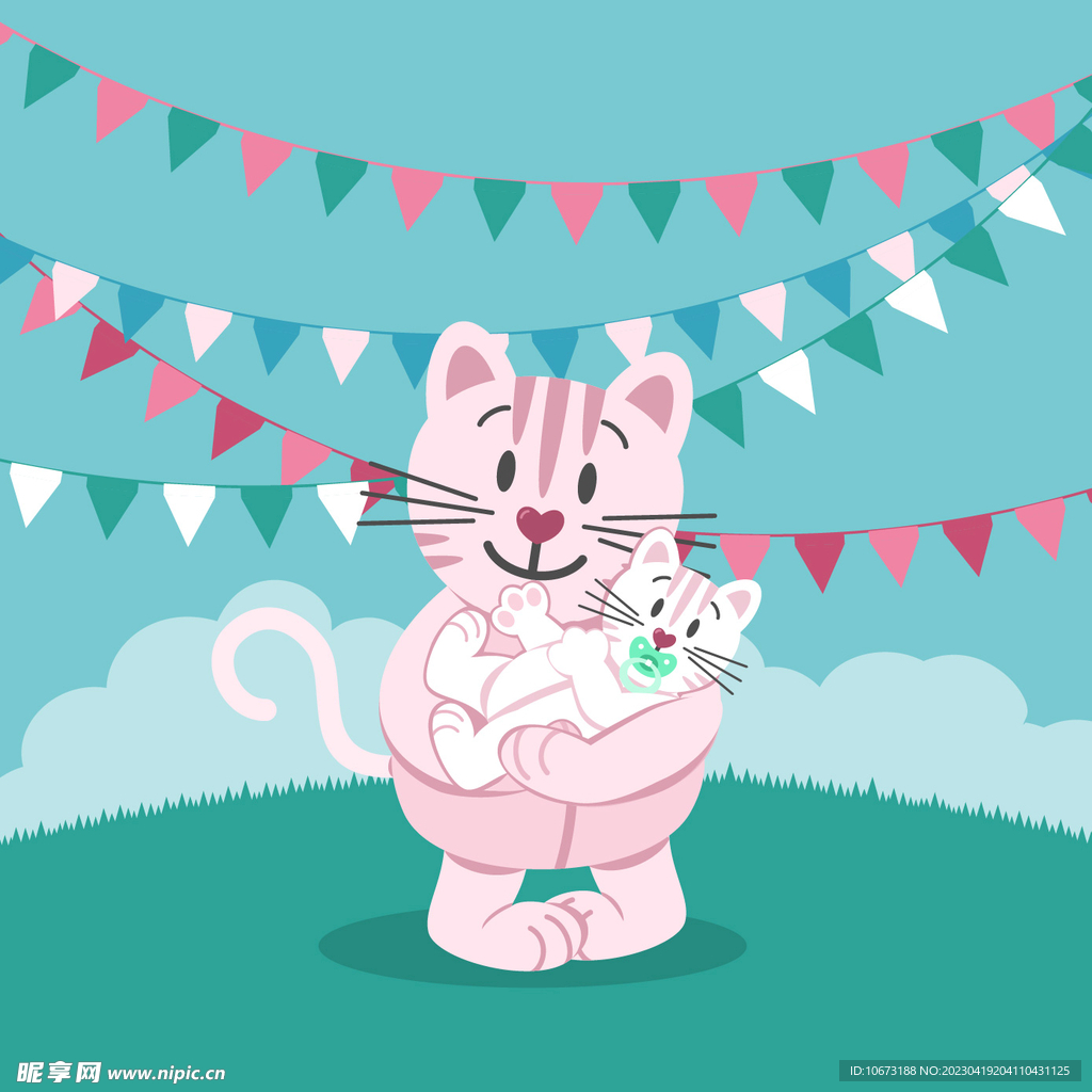猫咪背景