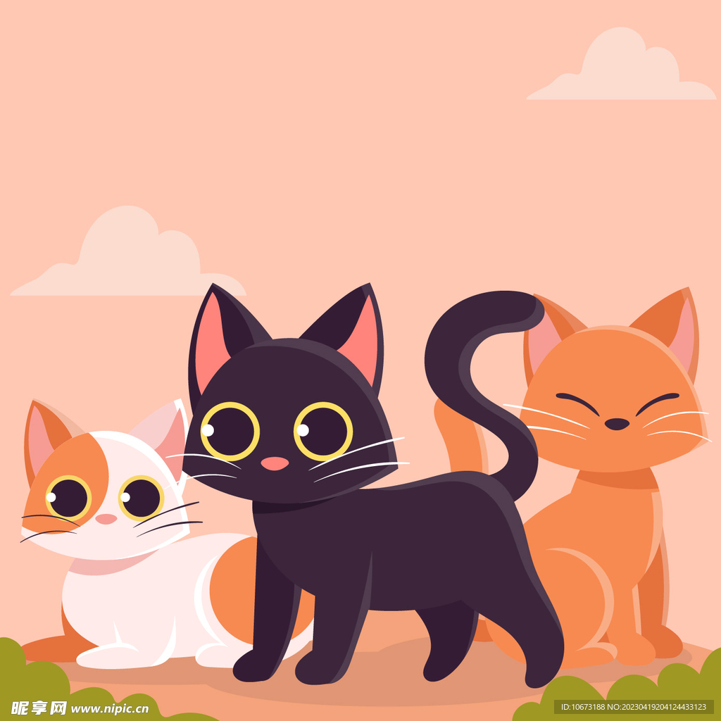 猫咪背景