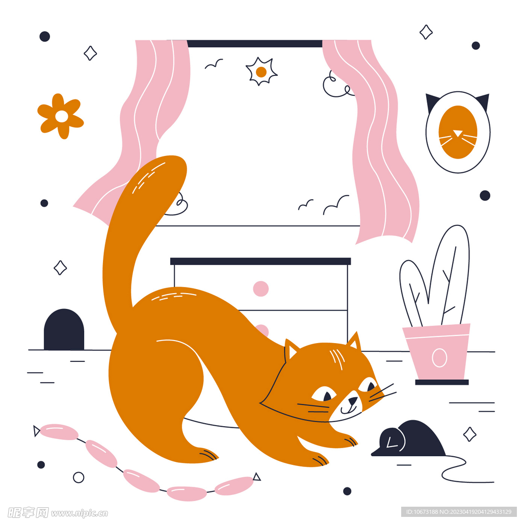 猫咪背景