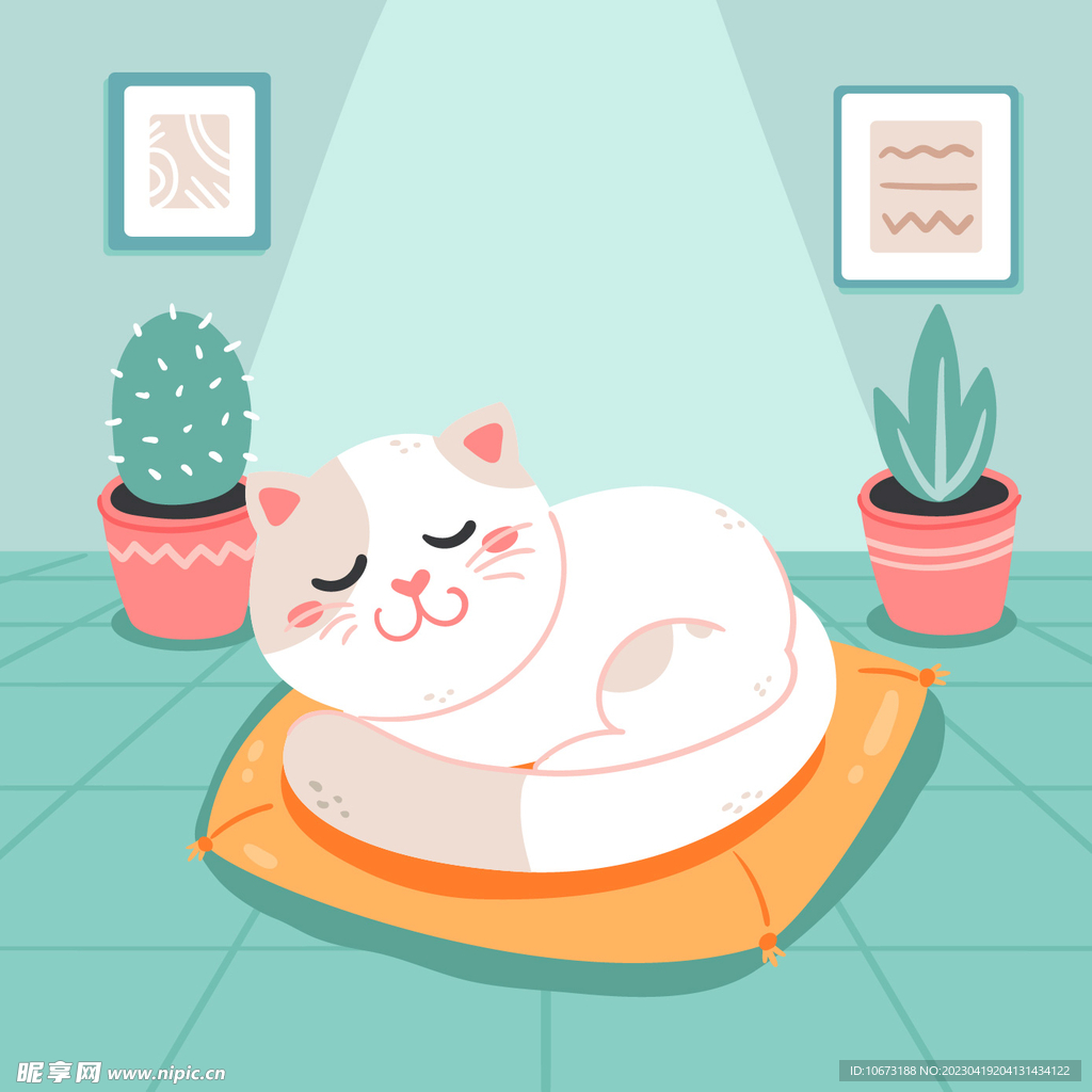 猫咪背景