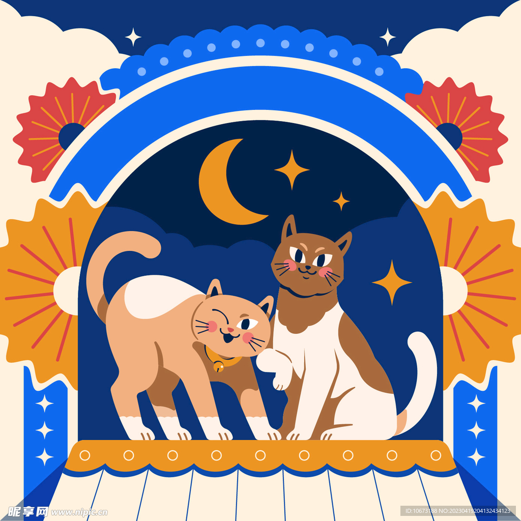 猫咪背景