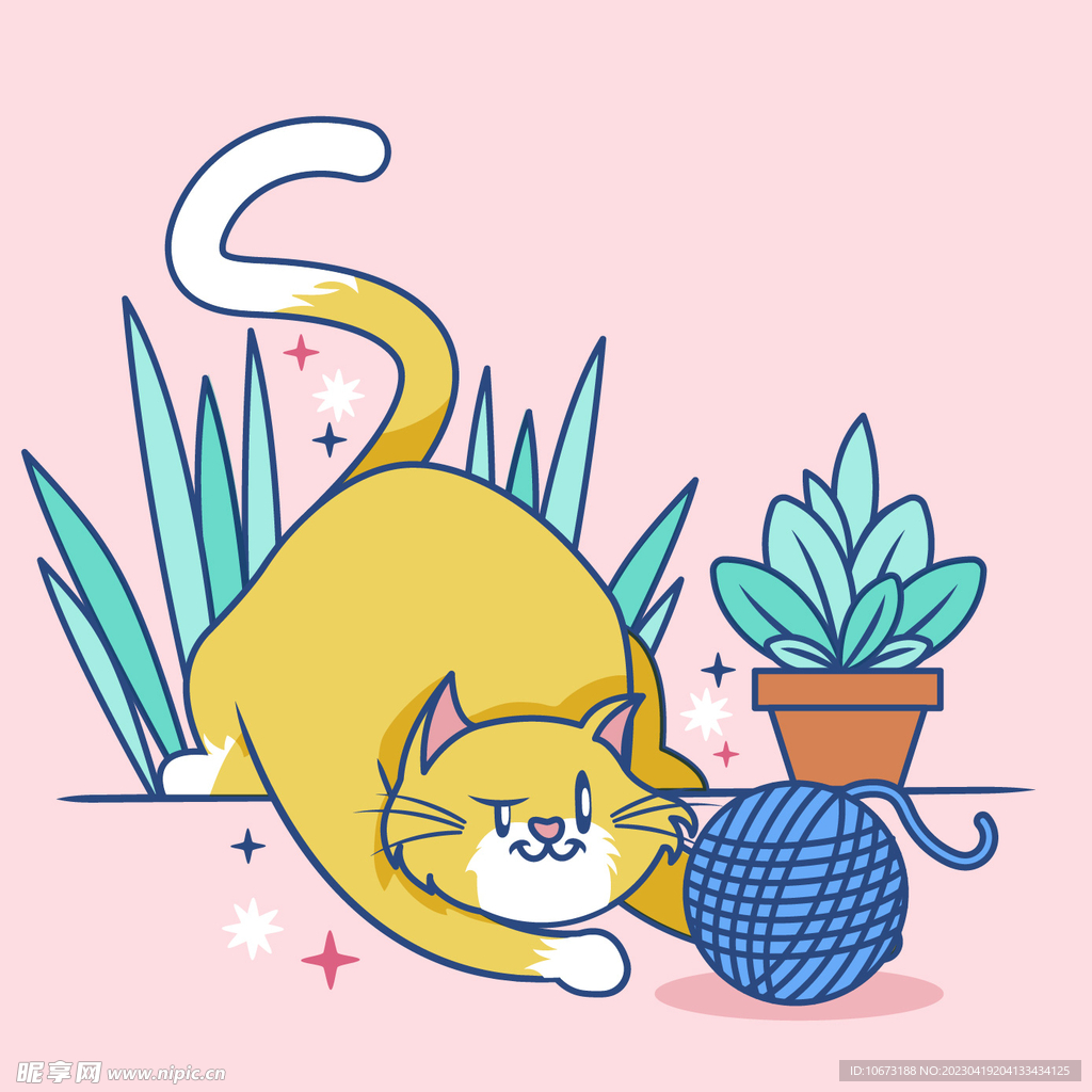 猫咪背景