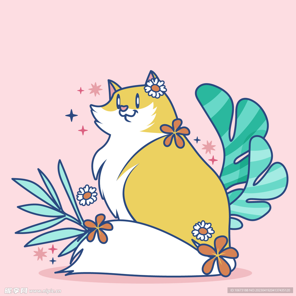 猫咪背景
