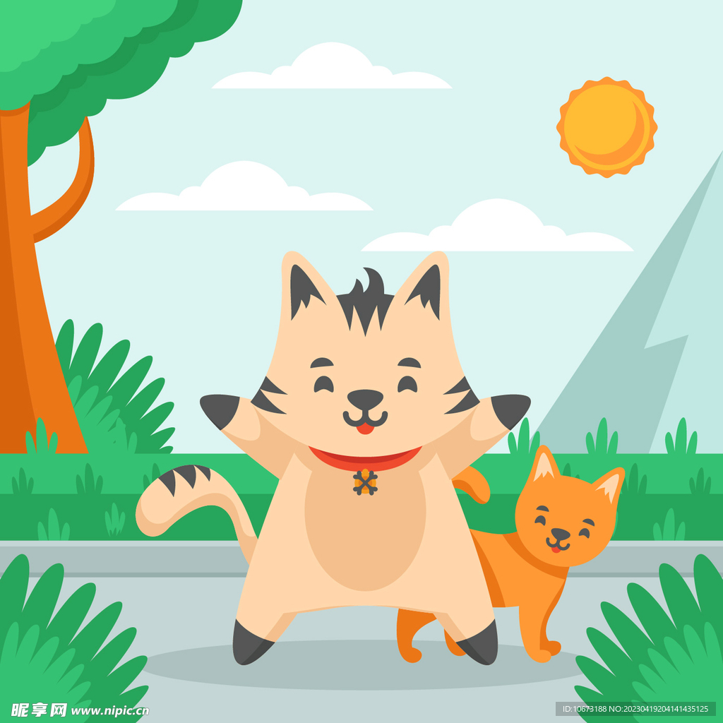 猫咪背景