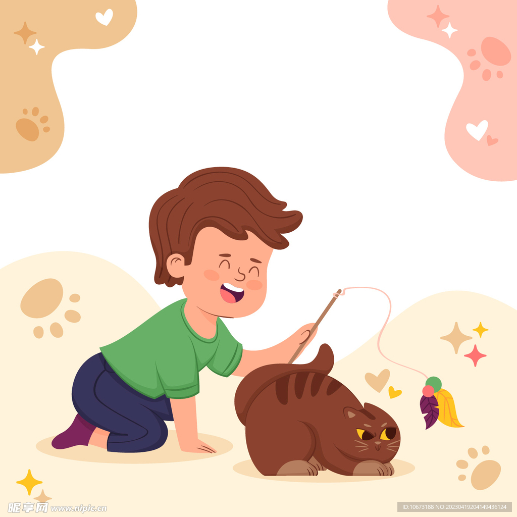 猫咪背景