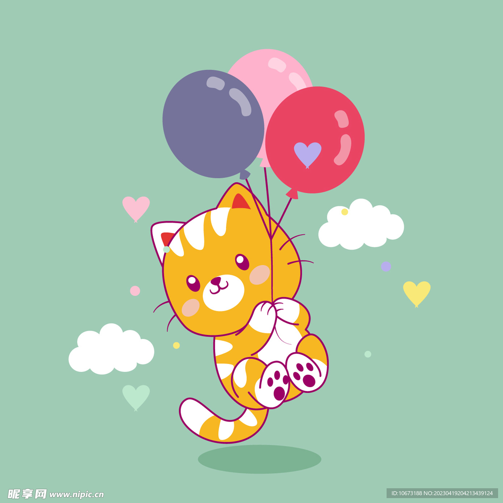 猫咪背景