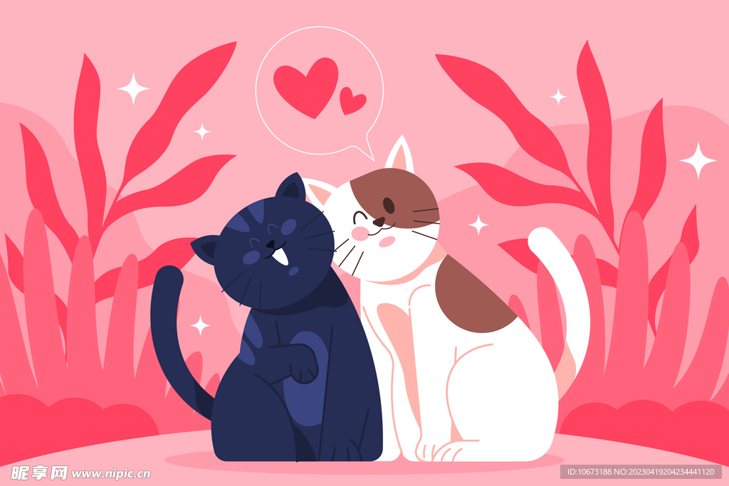 猫咪背景