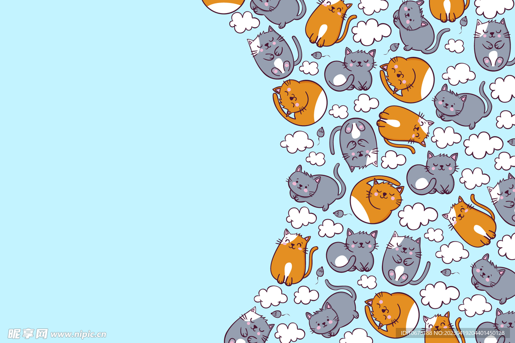 猫咪背景