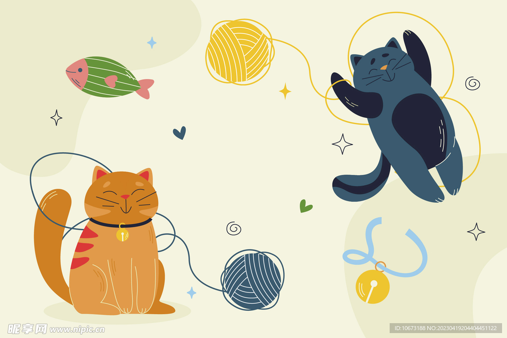 猫咪背景