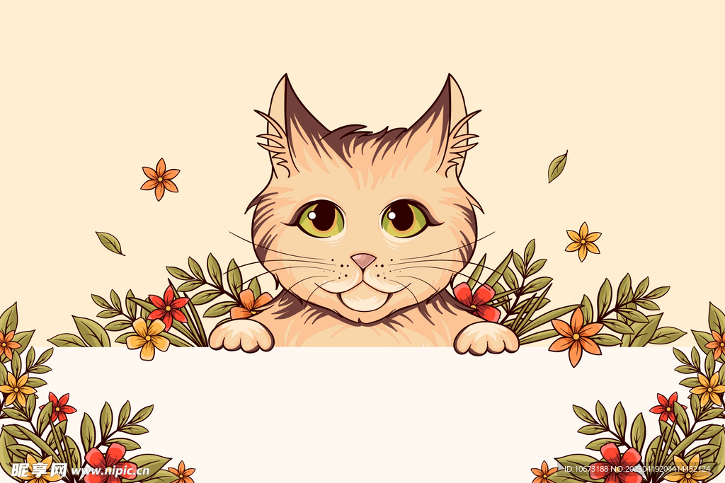 猫咪背景