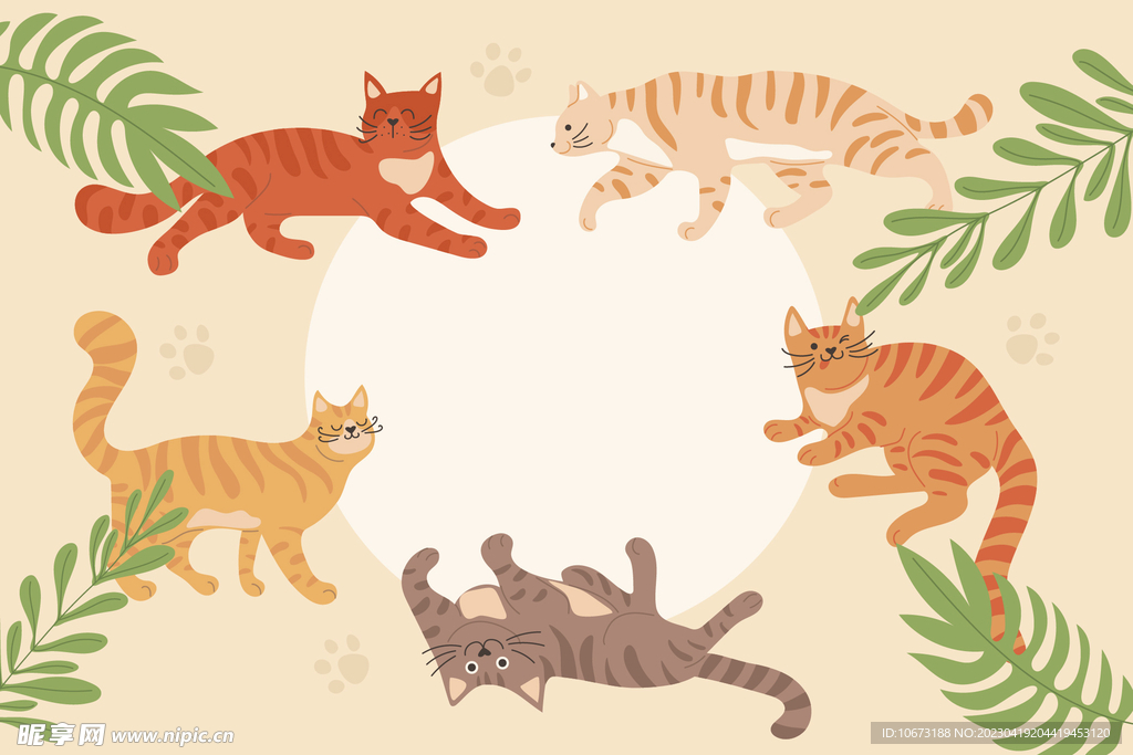 猫咪背景