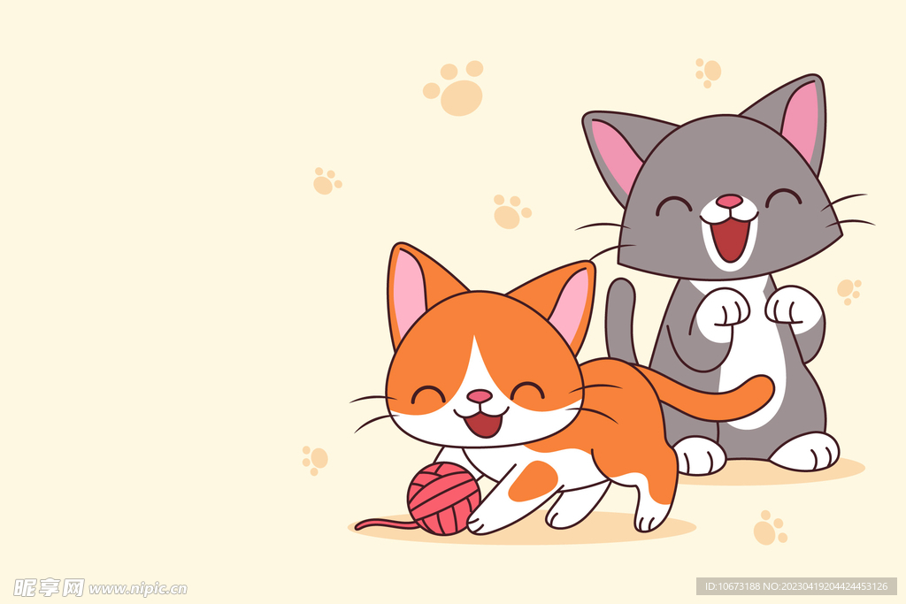 猫咪背景
