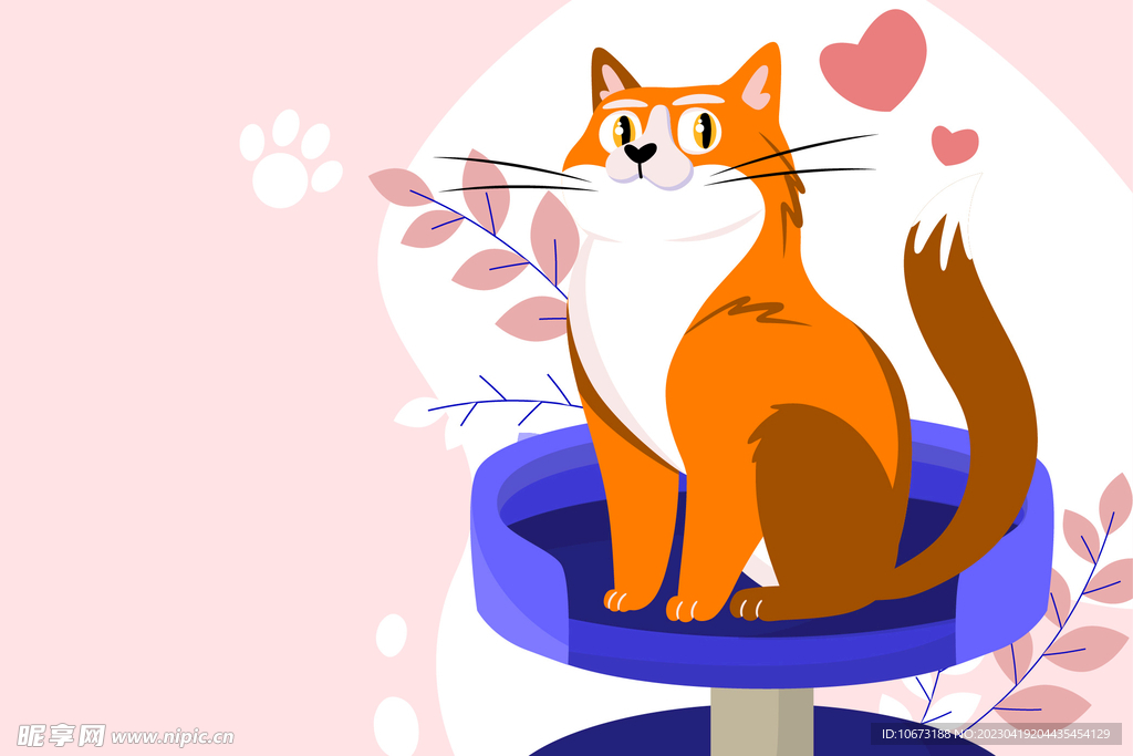 猫咪背景