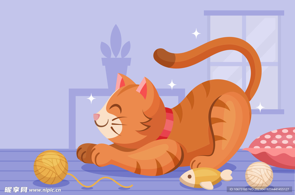 猫咪背景