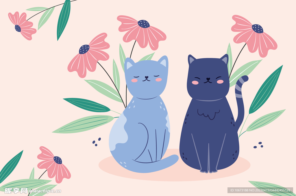 猫咪背景