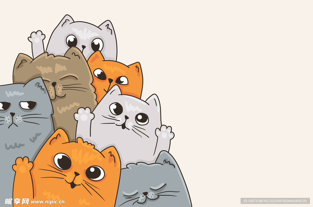 猫咪背景