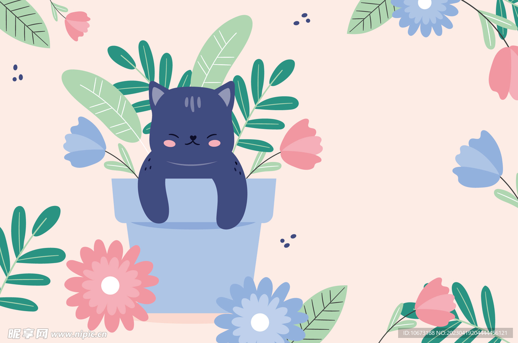 猫咪背景