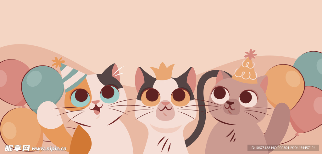 猫咪背景