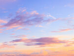 天空 夕阳