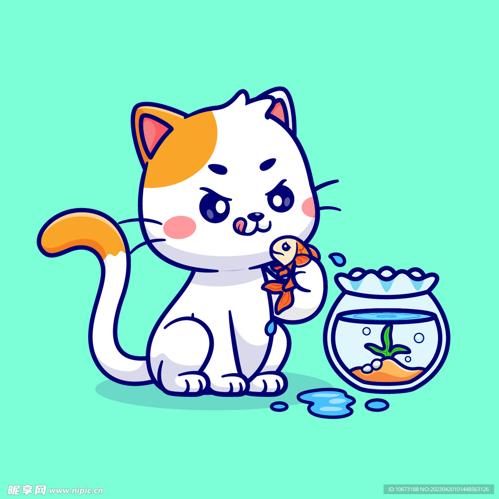 卡通猫