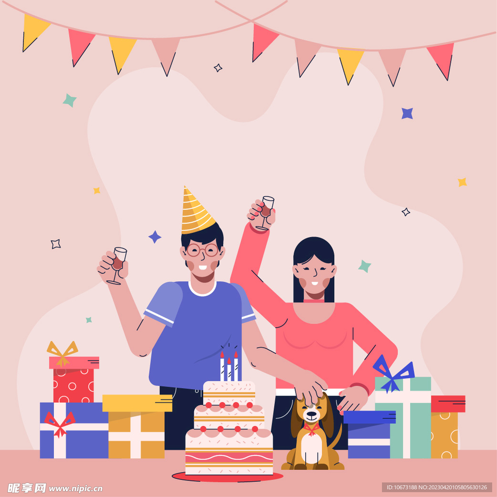 生日背景图片 