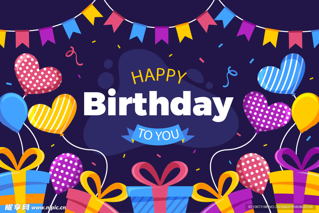 生日背景图片 设计图__广告设计_广告设计_设计图库_昵图网