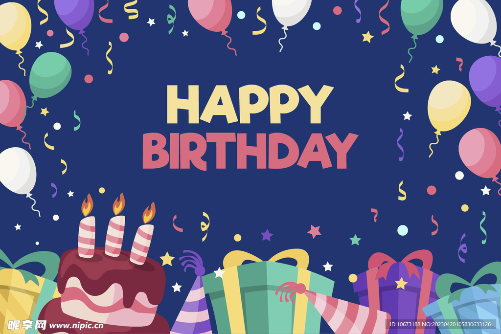 生日背景图片 设计图__广告设计_广告设计_设计图库_昵图网