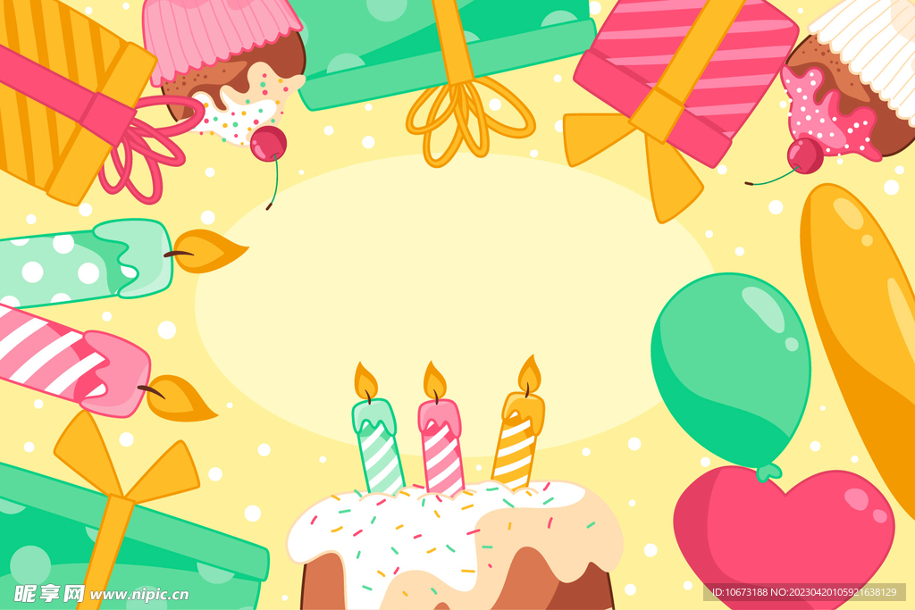 生日背景图片 