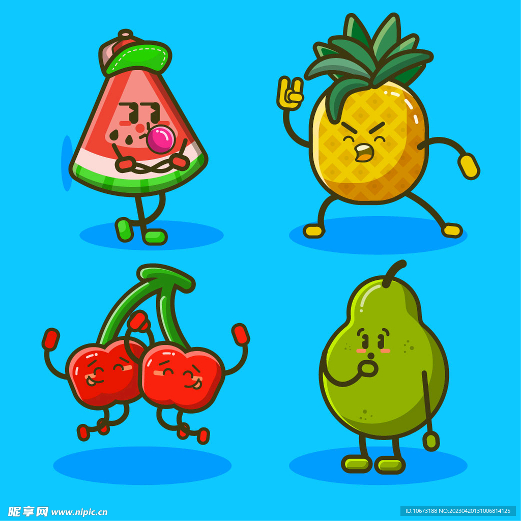 各种水果
