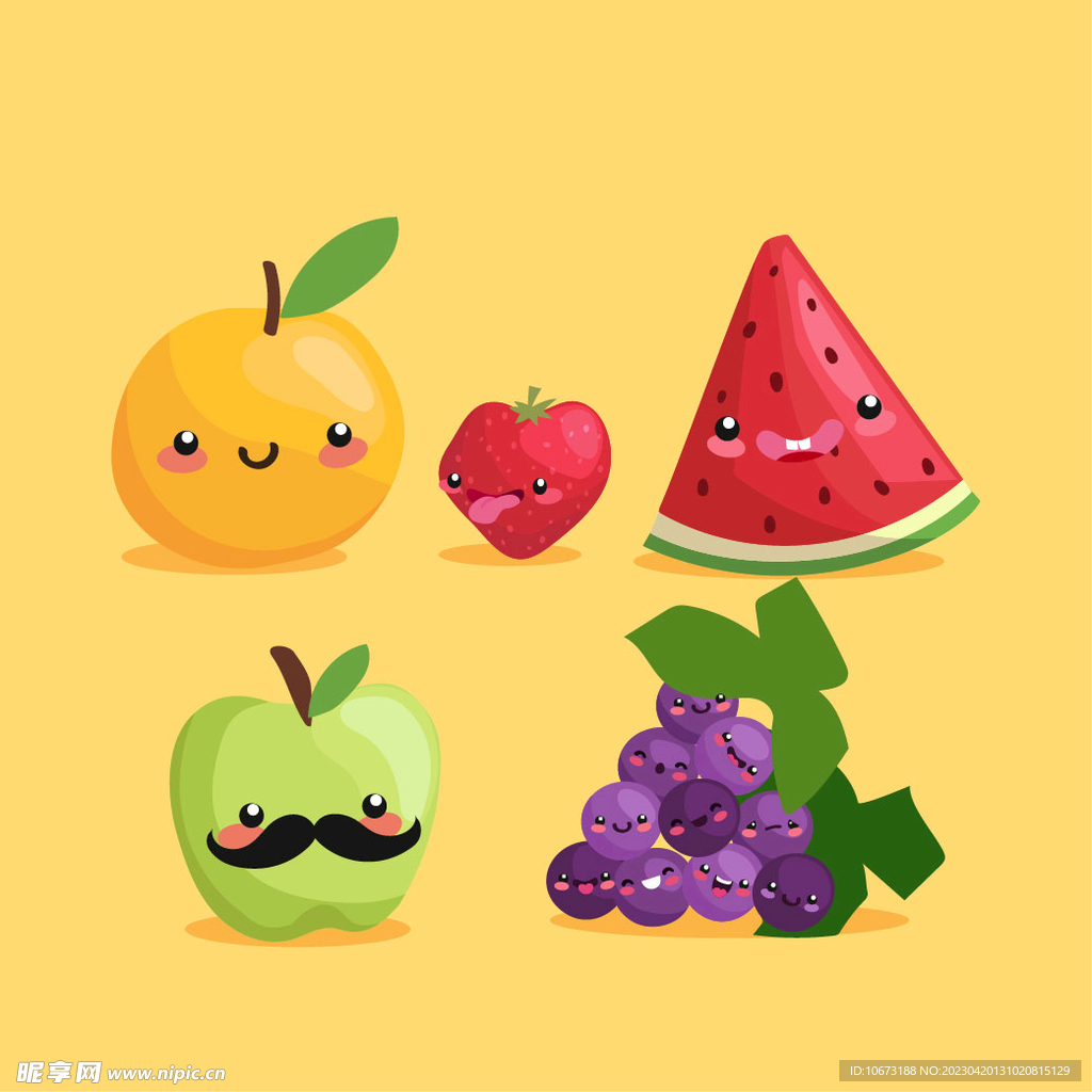 各种水果设计图__广告设计_广告设计_设计图库_昵图网