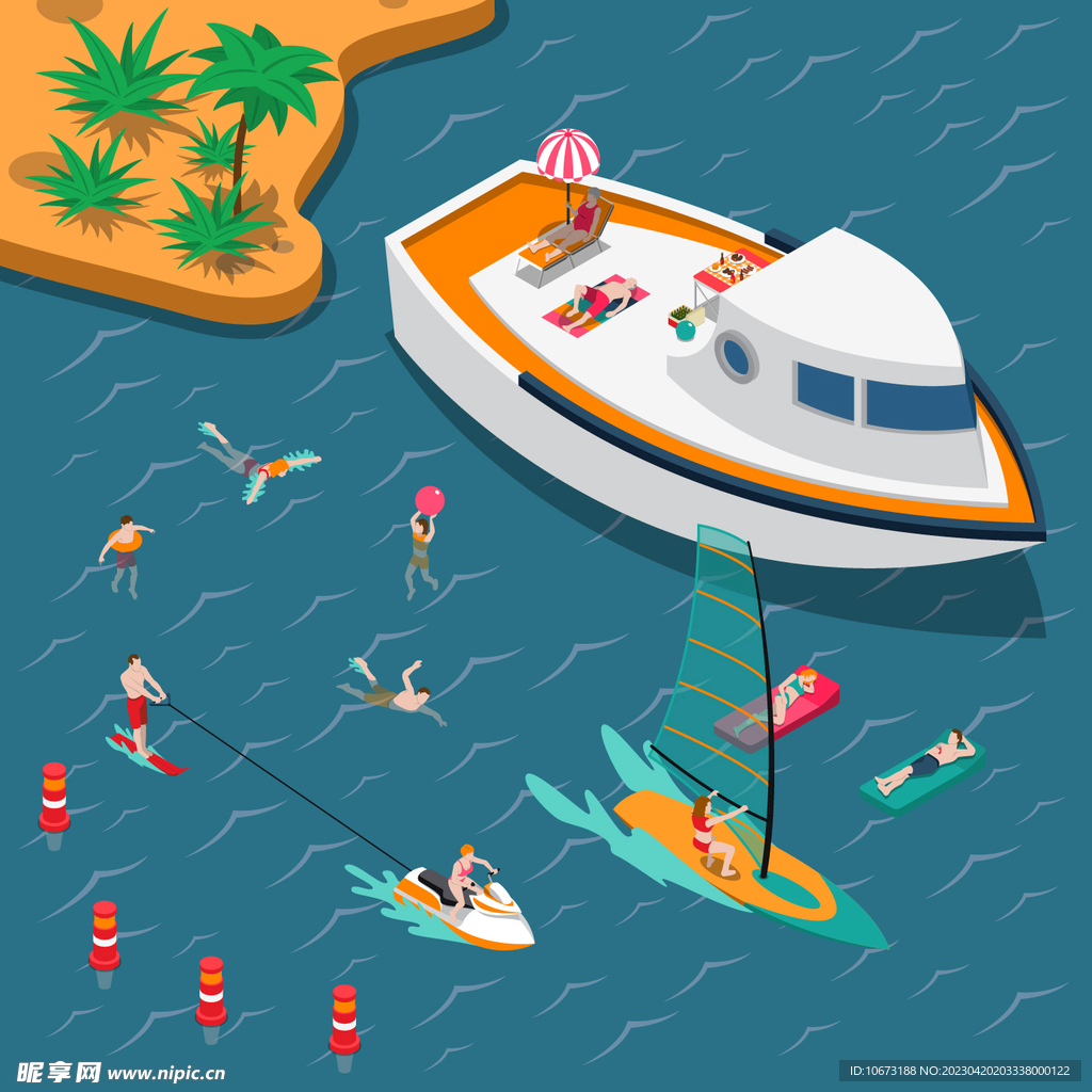 船只背景