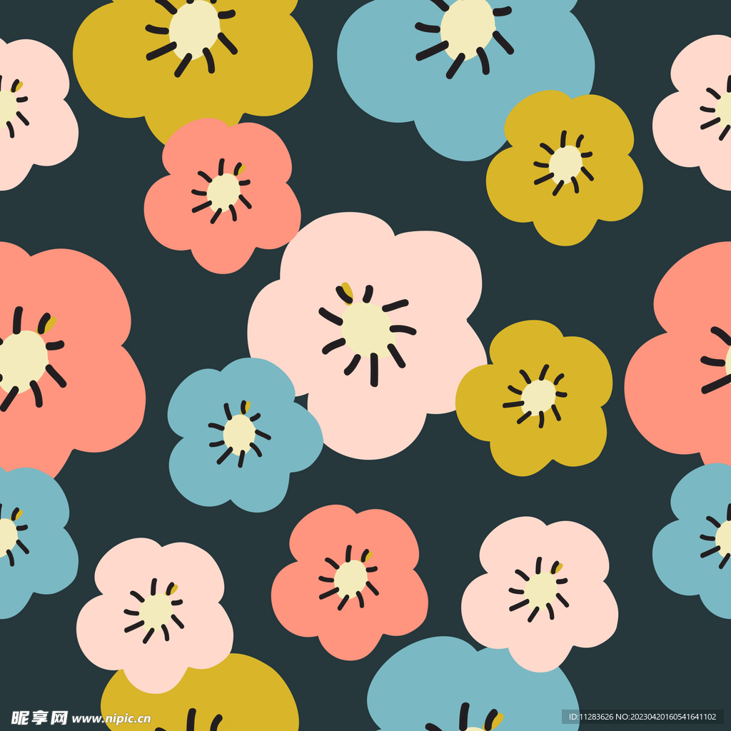 可爱花朵