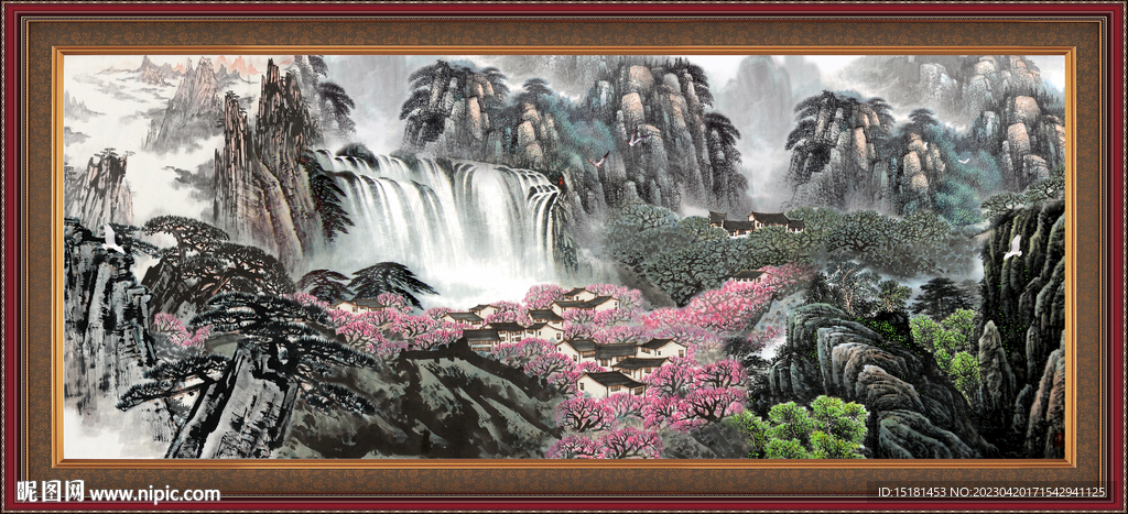 山水风景画