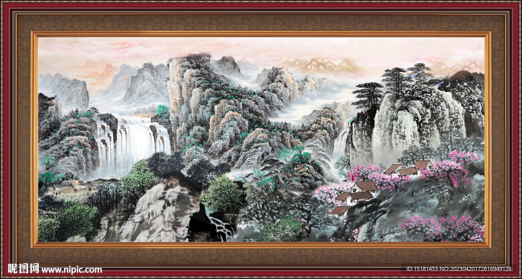 山水风景画