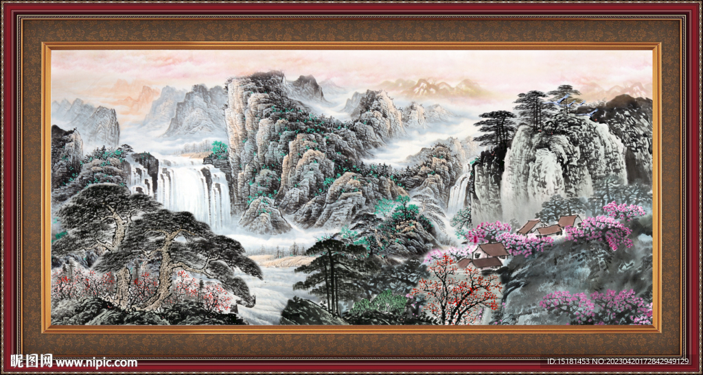 山水画 