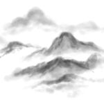 水墨元素 泼墨笔刷 墨迹素材 