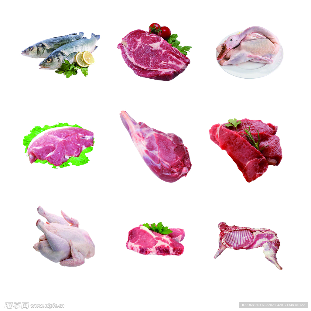 生鲜肉图片素材